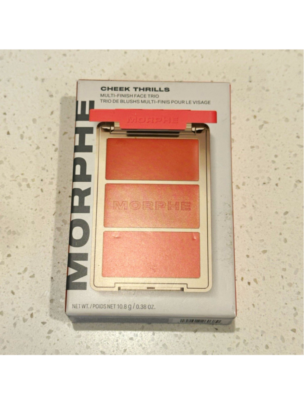 Morphe Cheek Thrills Multi-Finish Face Trio Blush Palette 0.38 oz